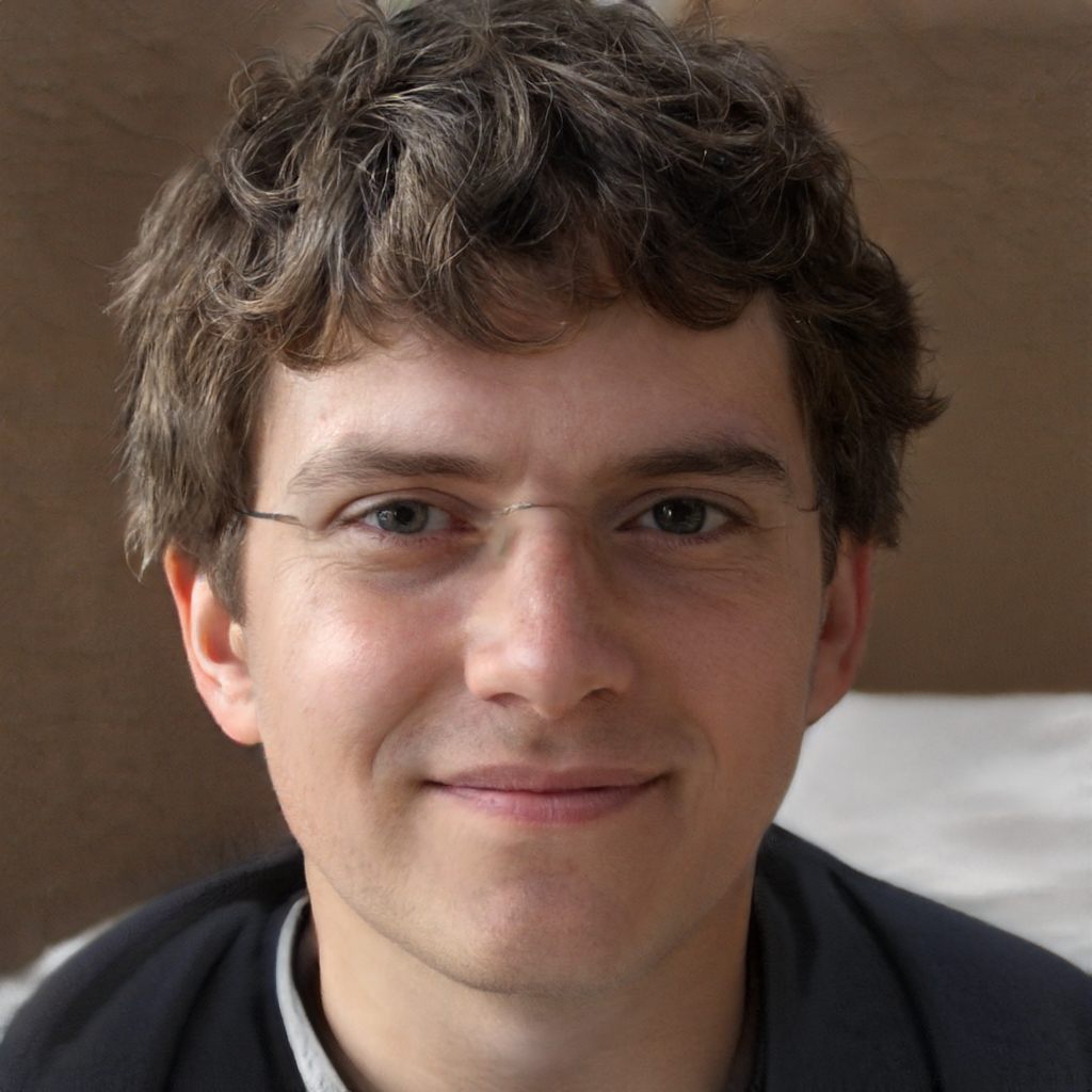 Smiling participant at an institute activity